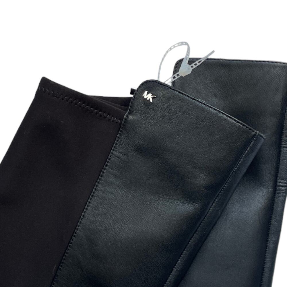 NWT Michael Kors Bromley Black OTK Riding Boots Women’s 5M - Picture 10 of 15